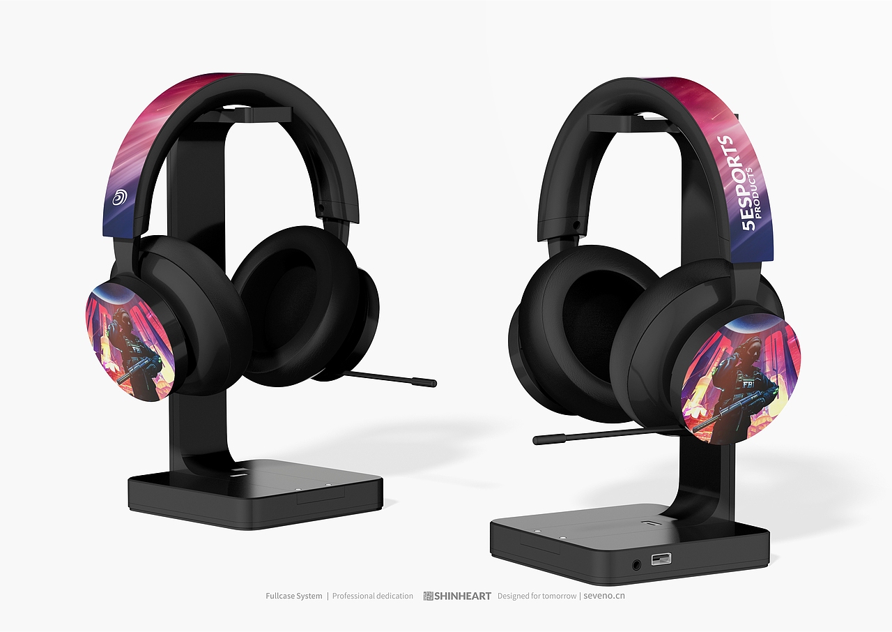 ImbaTV旗下5EPlay电竞外设品牌VIS设计-因心设计