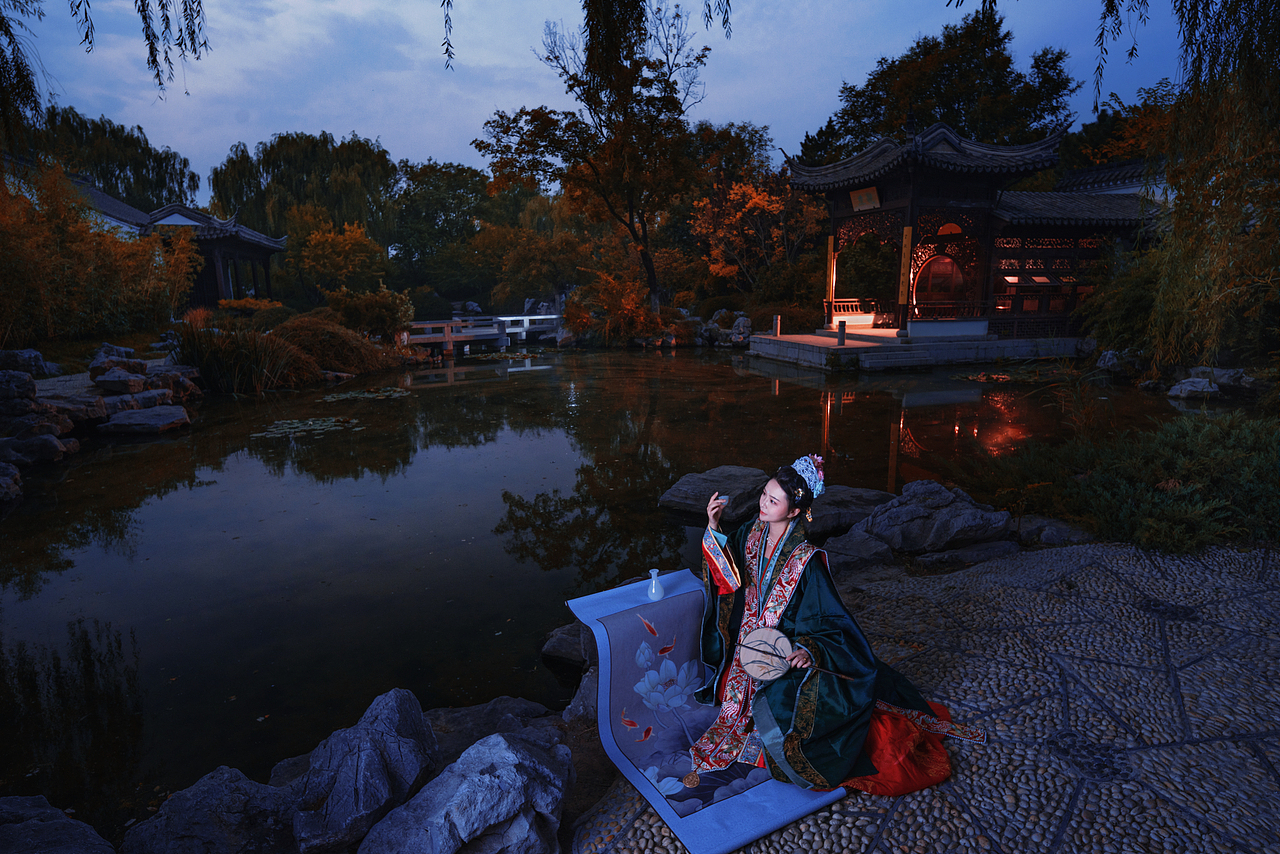 一句秋不晚,梦回忆江南