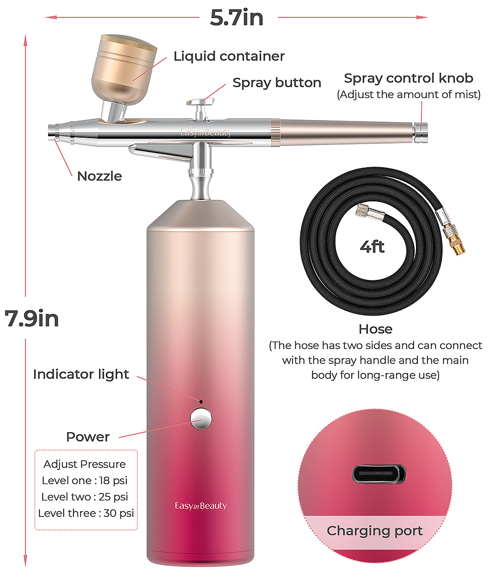 喷枪 美甲喷枪 亚马逊美工