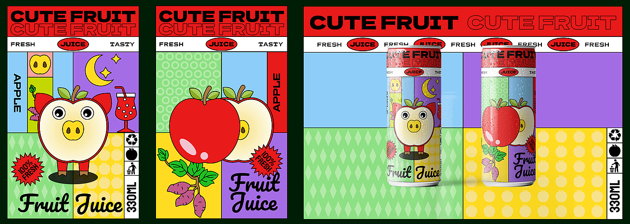 十二生肖与水果的相遇（快销品包装）（图ZMzIzODM3NDUy） - 海报 - 站酷设计师小米粒666666原创素材 - 站酷ZCOOL