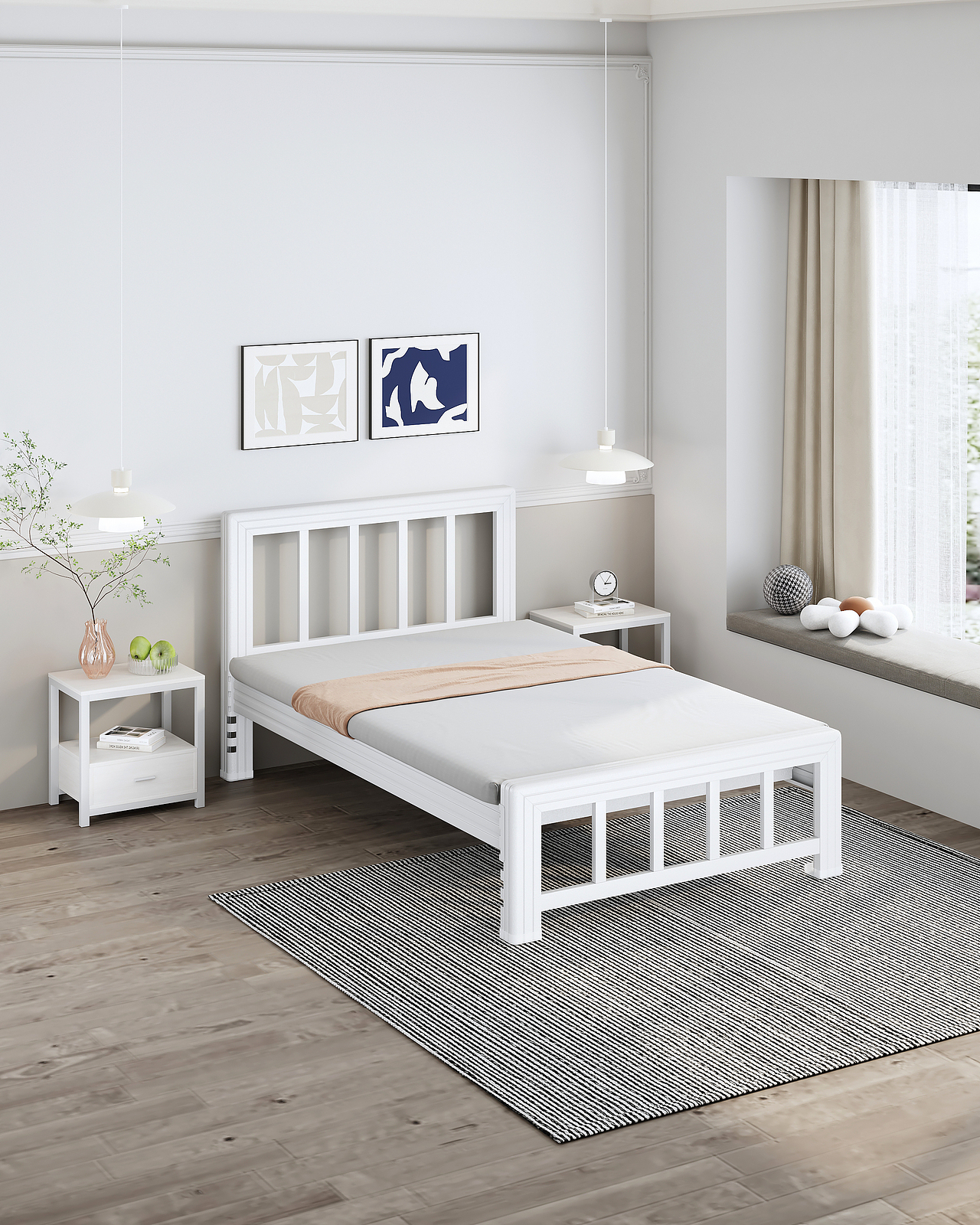 电商用铁艺床效果图（图ZMzUzNDQ0MDg4） - 产品 - 站酷设计师赤炜工业设计原创素材 - 站酷ZCOOL