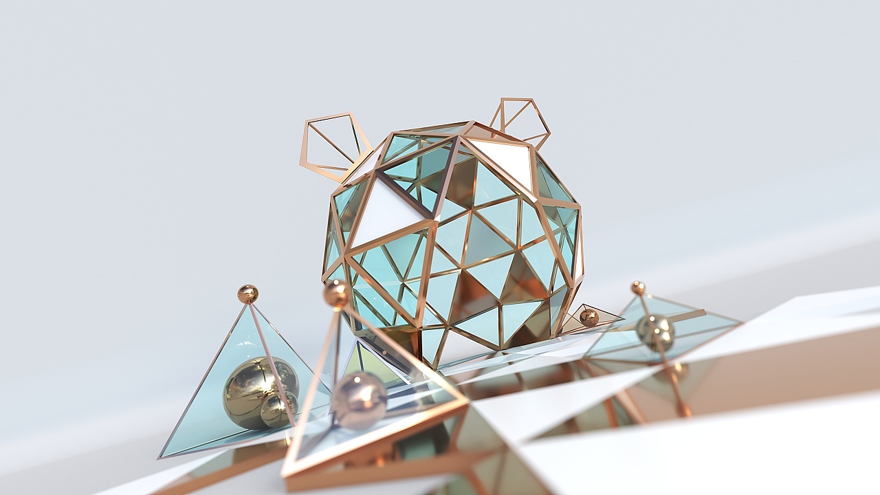 亚克力装置美陈设计