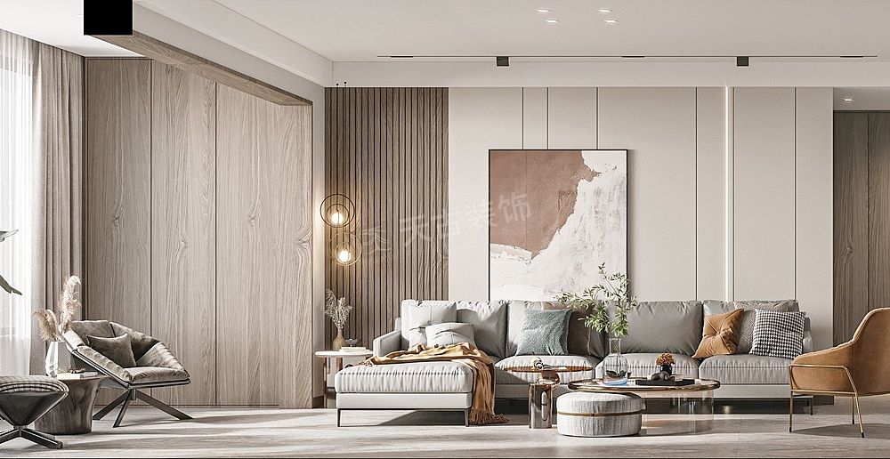 龙湖昱湖壹号装修方案,现代轻奢风格设计,天古装饰公司（图ZMzAyMzc0ODIw） - 家装设计 - 站酷设计师天古装饰7cm原创素材 - 站酷ZCOOL