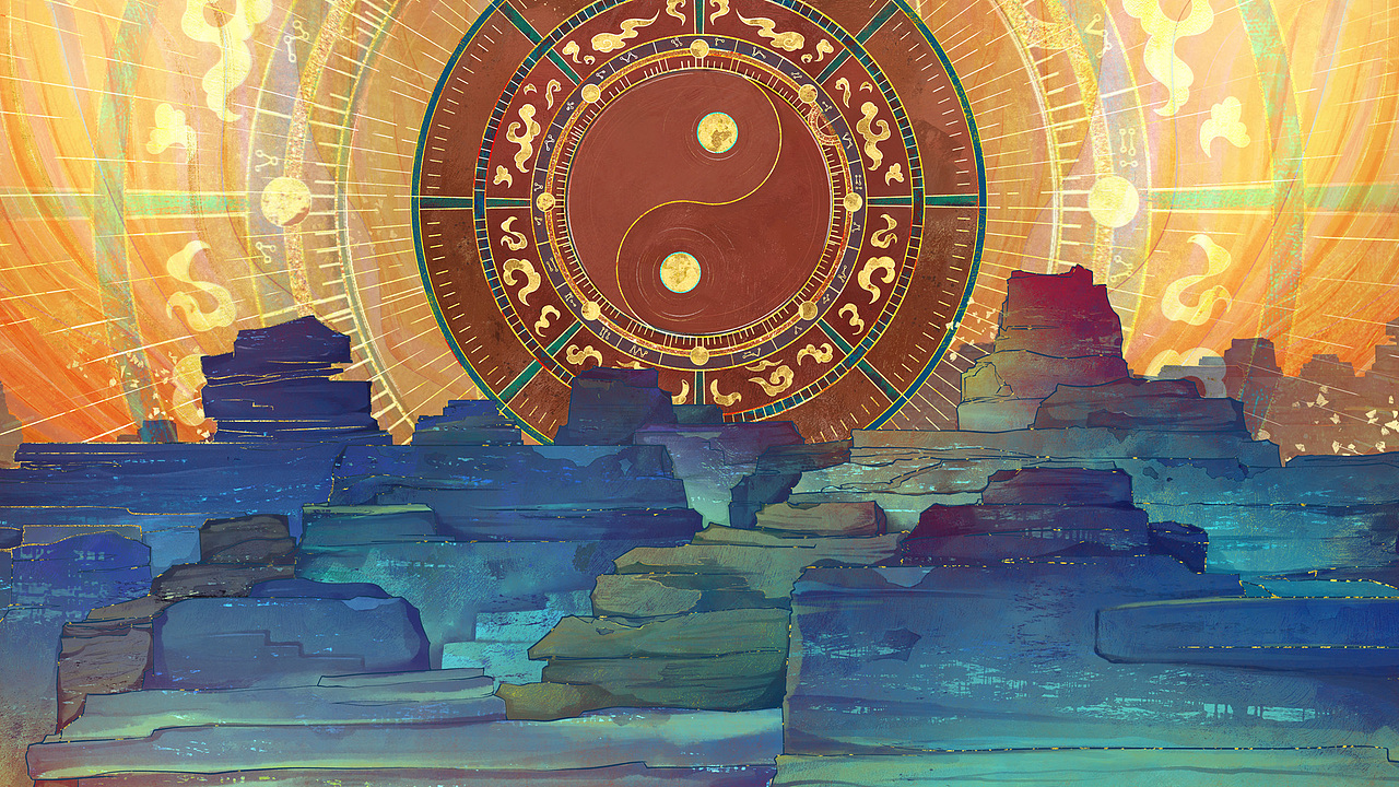 《山海经》四大凶兽·混沌 | 国潮商业插画（图ZMzM4MzcwMzA4） - 商业插画 - 站酷设计师千丶阿律原创素材 - 站酷ZCOOL