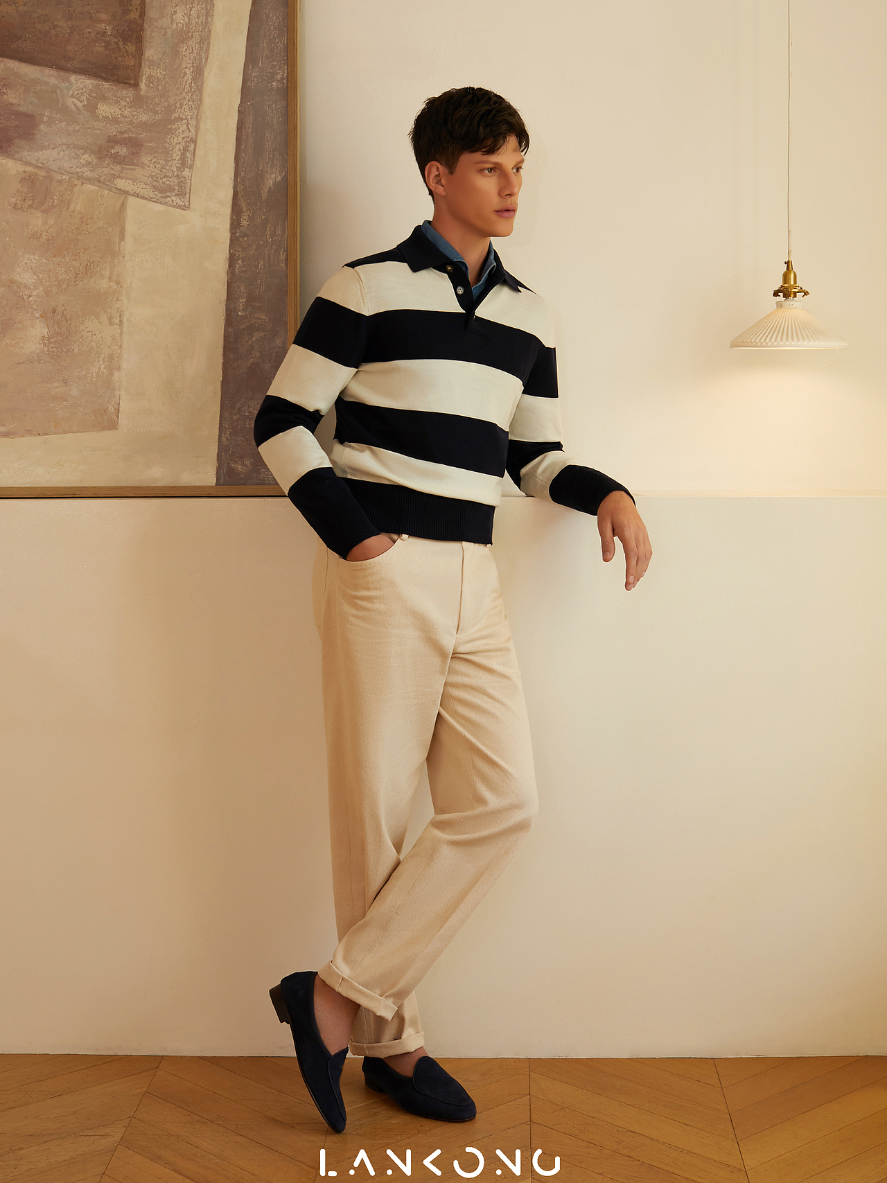 男模西装职业装棉服宣传片