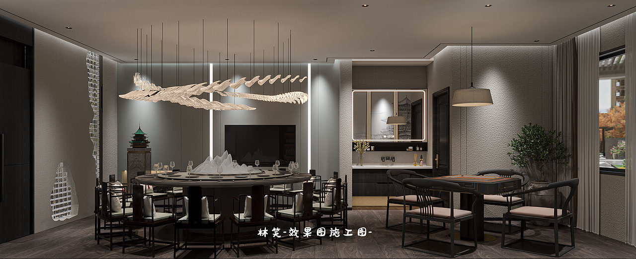 偷得浮生半日闲 新中式私人会所