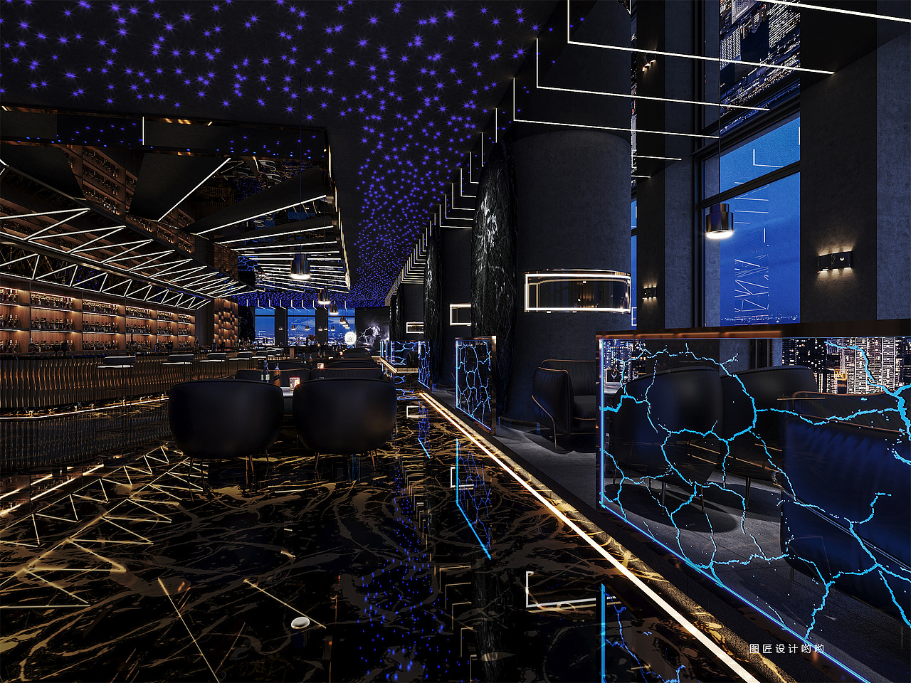做好酒吧装修设计，让你的酒吧更有品味！（图ZMzQ1MjU0Njg0） - 商业空间设计 - 站酷设计师Hy胡月原创素材 - 站酷ZCOOL