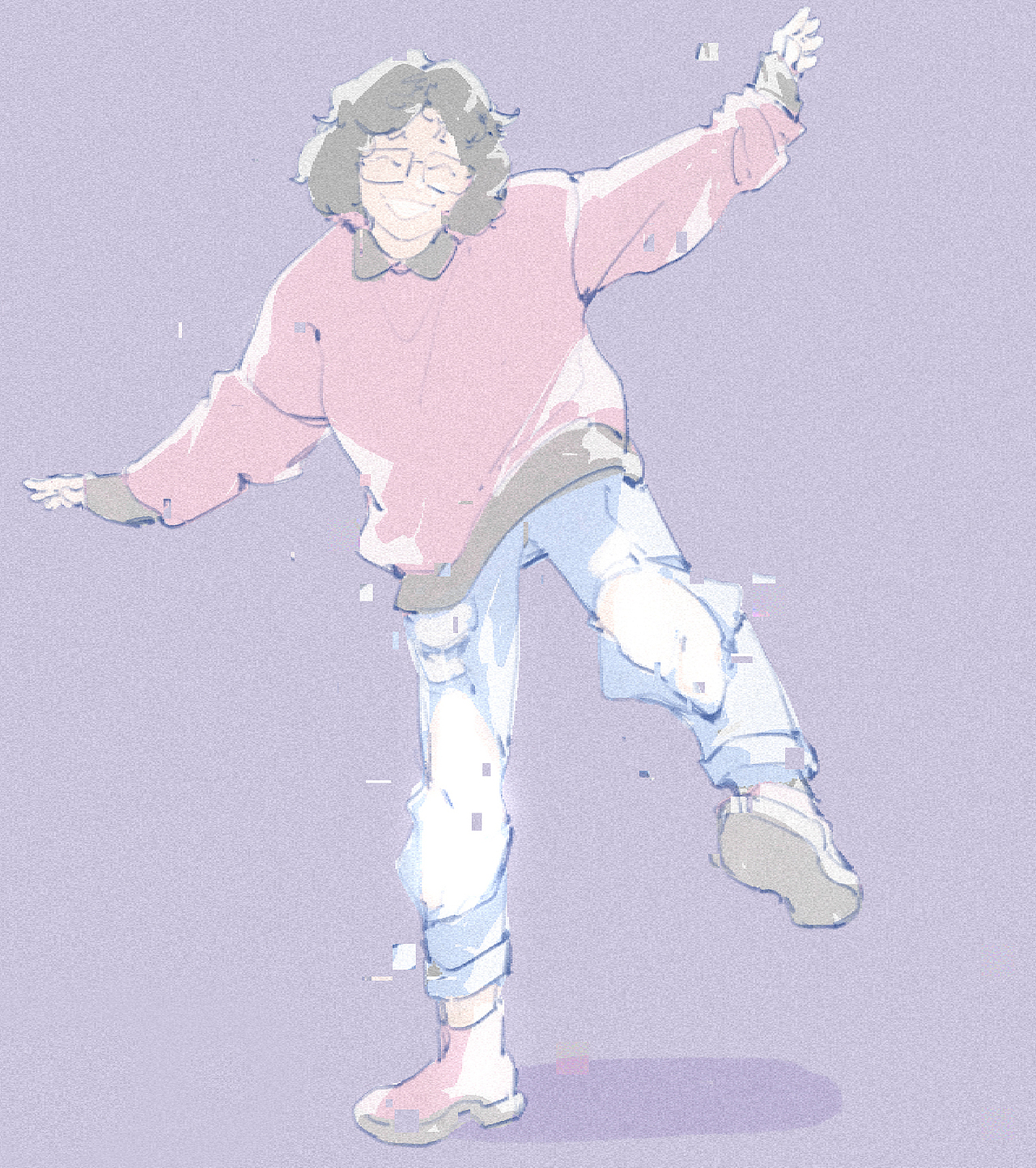 【人物隔日涂】101-172（图ZMzI2OTg5MzU2） - 创作习作 - 站酷设计师黑羊呀原创素材 - 站酷ZCOOL