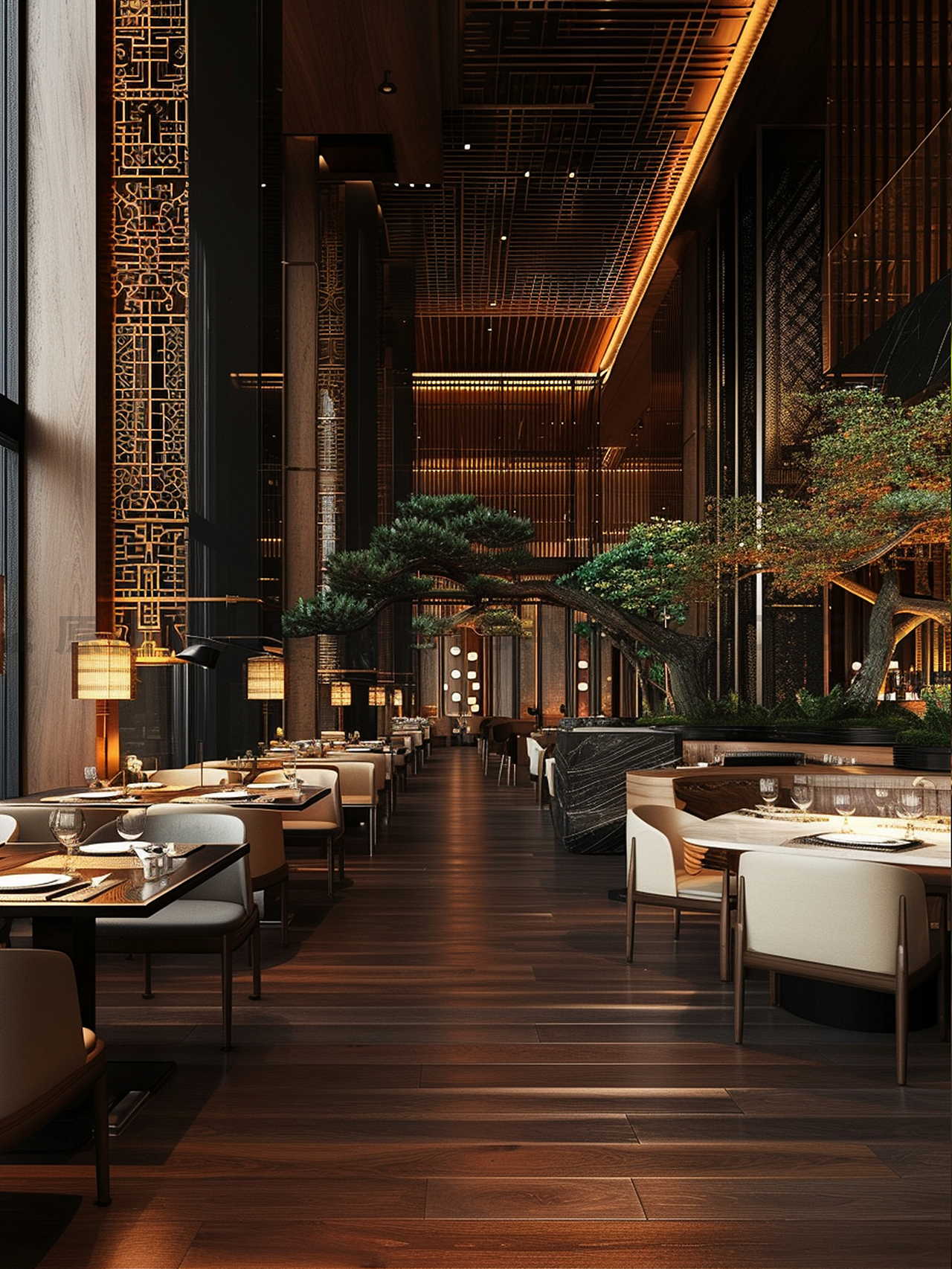 厦门 店面装修室内空间餐厅设计 中式餐饮饭店会所（图ZMzYwOTUwNjg4） - 酒店餐饮设计 - 站酷设计师葉文濤VictorYeh原创素材 - 站酷ZCOOL