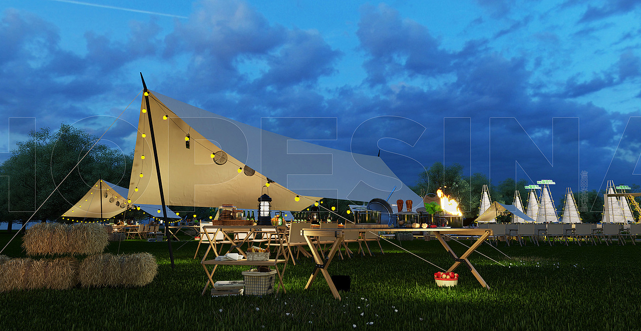 野趣露营 效果图设计