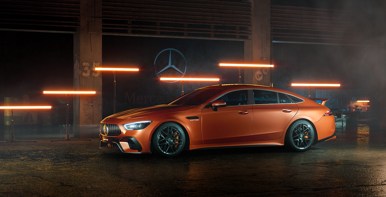 Mercedes Benz AMG_GT63S_汽车CGI_车库篇
