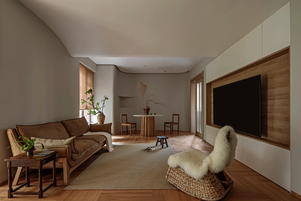 98m²三居改两居,这个北欧日式小家太好住了!