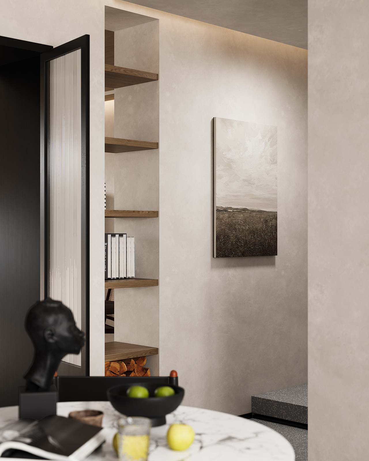  INITIAL-STUDIO 现代奶油风家装表现