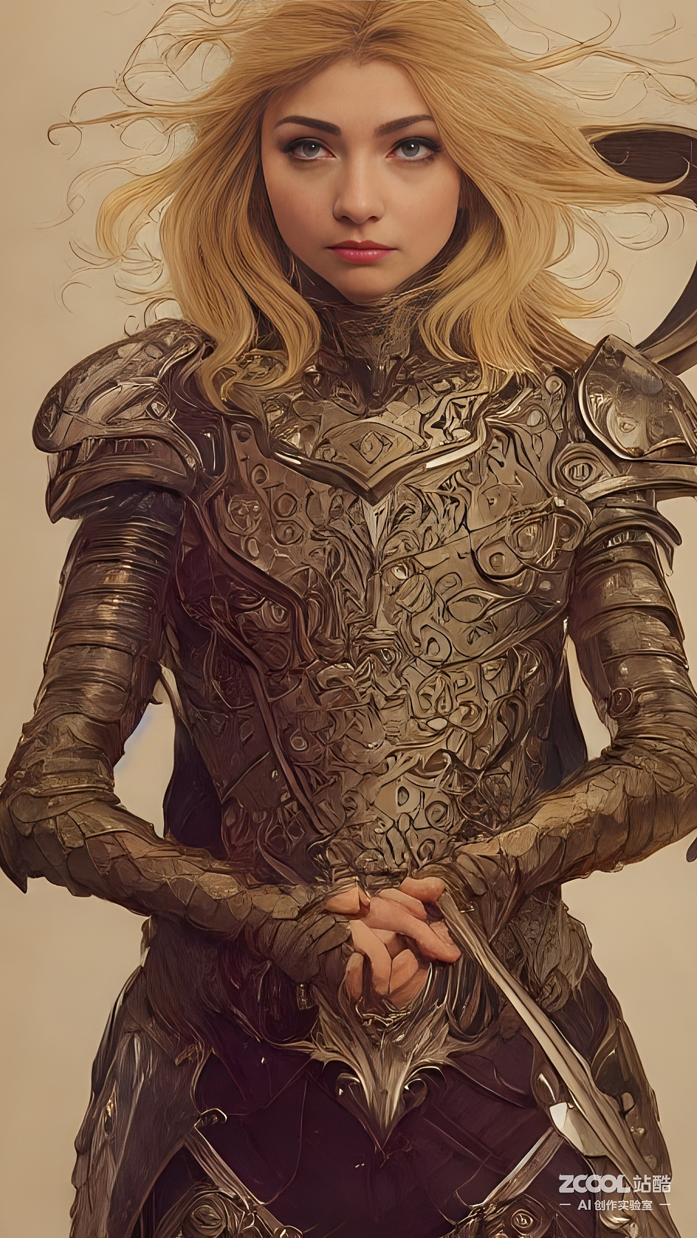 #AI创作实验室#【关键词分享-骑士少女】