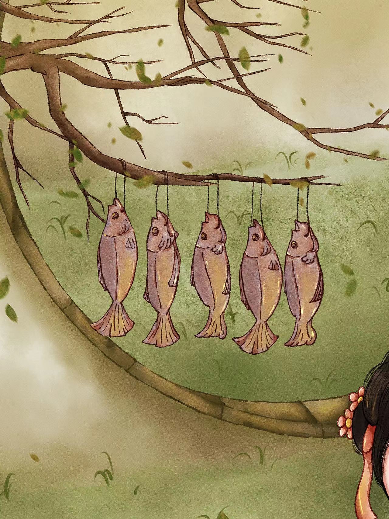 我们的24节气之小雪（图ZMzIyNjUyNDM2） - 商业插画 - 站酷设计师苑大朵原创素材 - 站酷ZCOOL