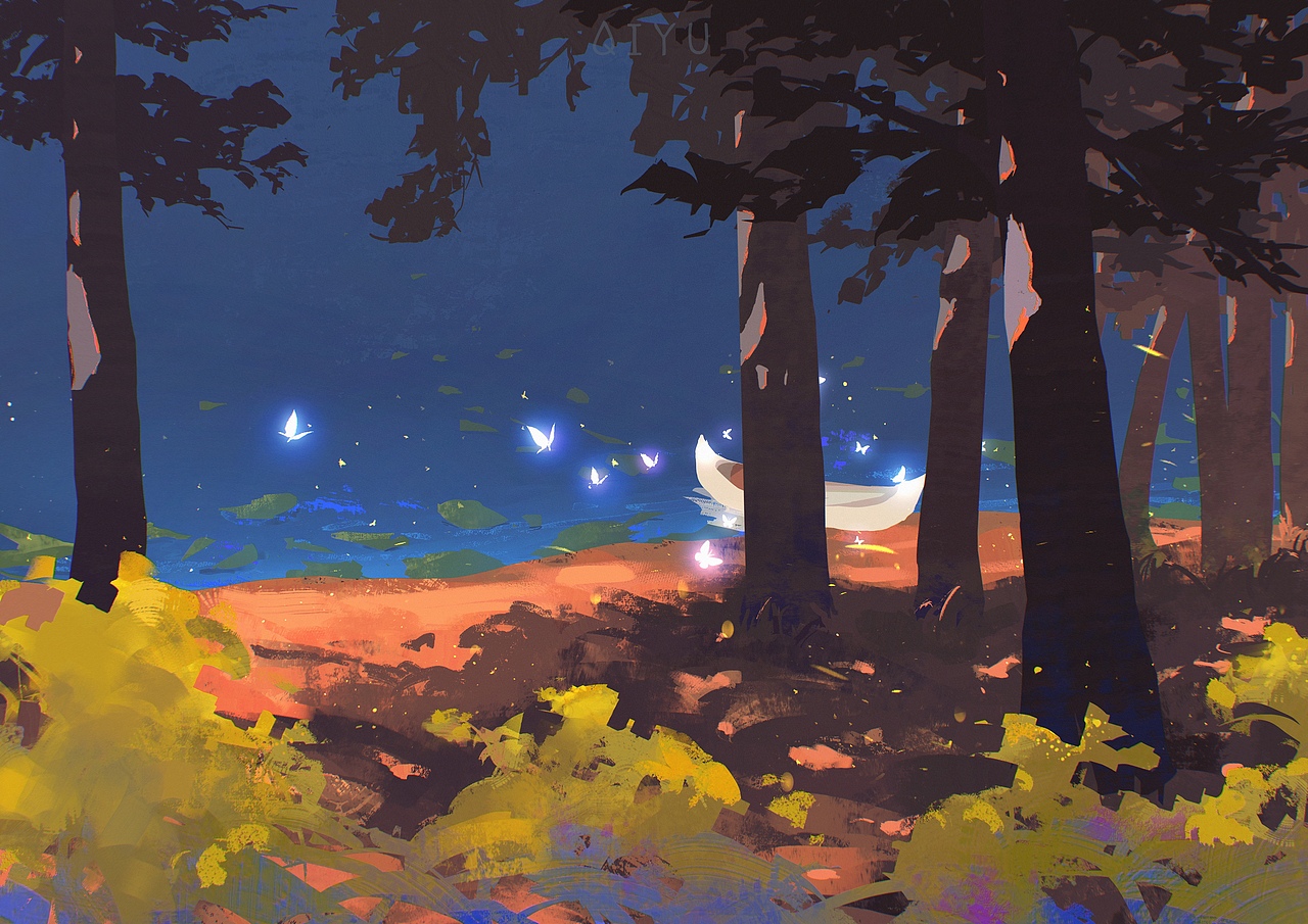 色彩治愈之旅 21天总结（图ZMzIyNDA5NTUy） - 创作习作 - 站酷设计师十月有晴原创素材 - 站酷ZCOOL