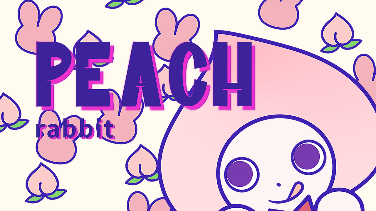 原创IP设计-桃兔