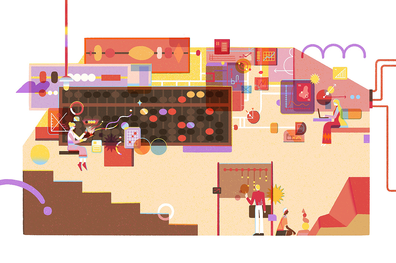 系列插画《非遗一角》（图ZMzAyOTY3MTQ0） - 艺术插画 - 站酷设计师禾稻原创素材 - 站酷ZCOOL