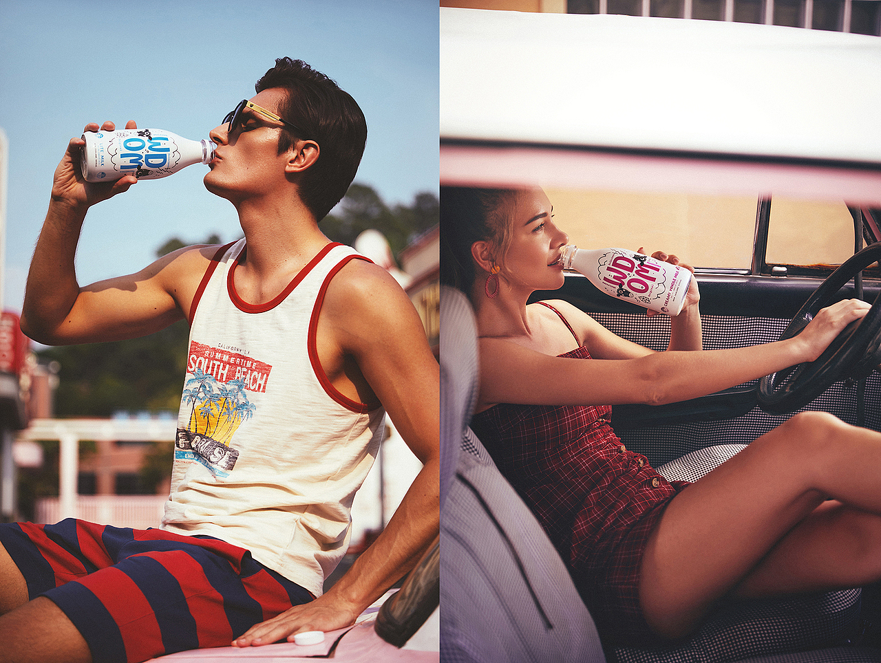 WDOM 新西兰牛奶拍摄