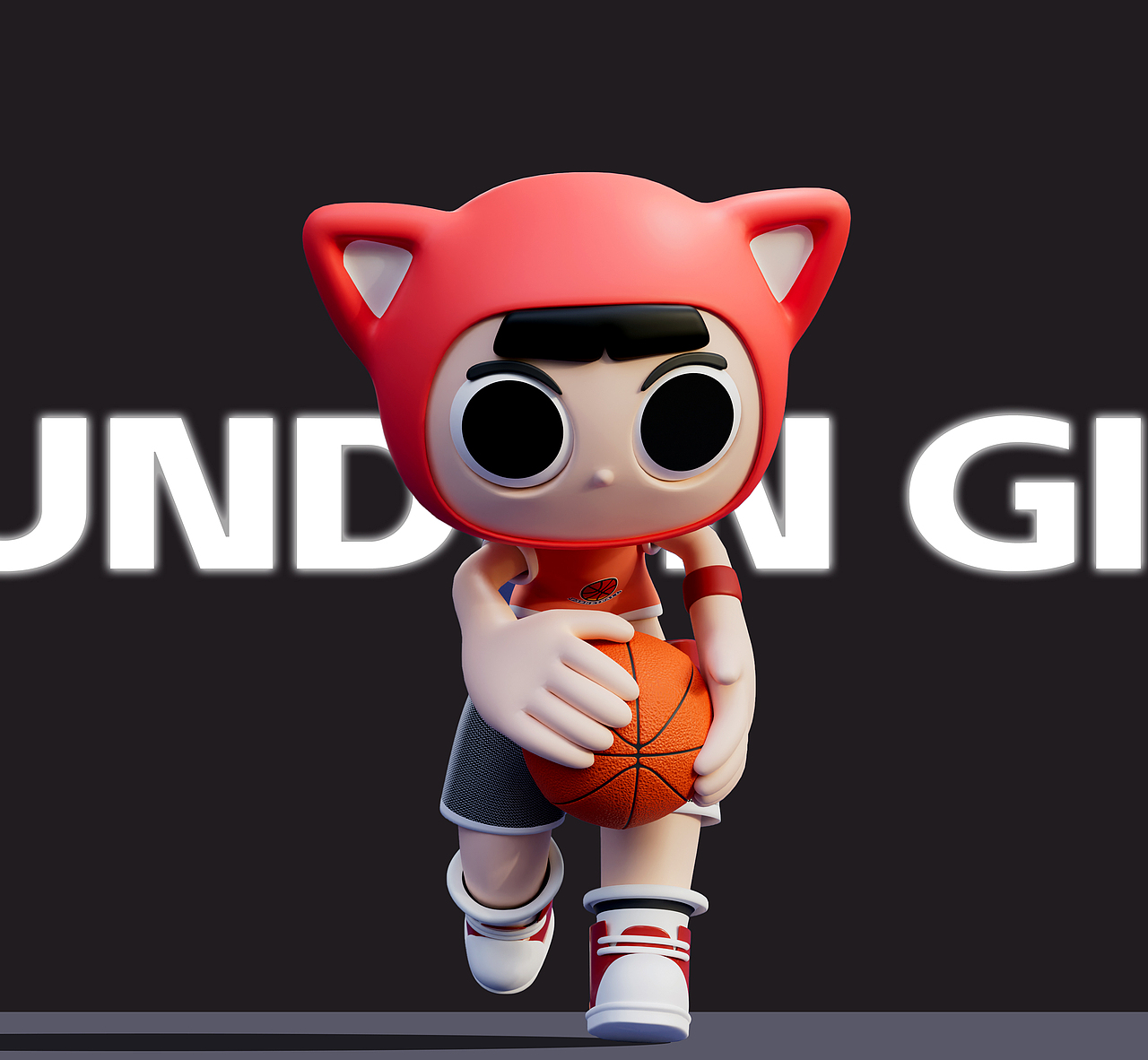 篮球女孩 | 第二弹潮味IP形象设计（图ZMzE5ODc4NDA0） - 人物/生物 - 站酷设计师混沌造物原创素材 - 站酷ZCOOL