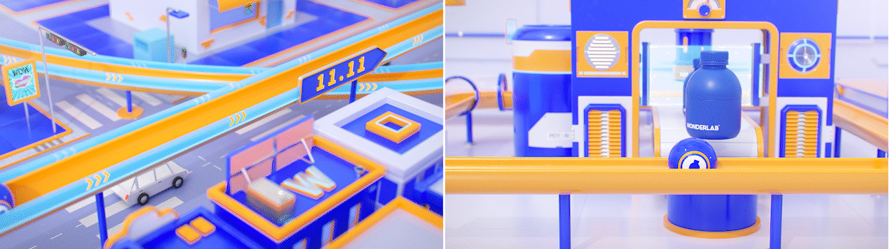 WonderLab健康储蓄罐动画