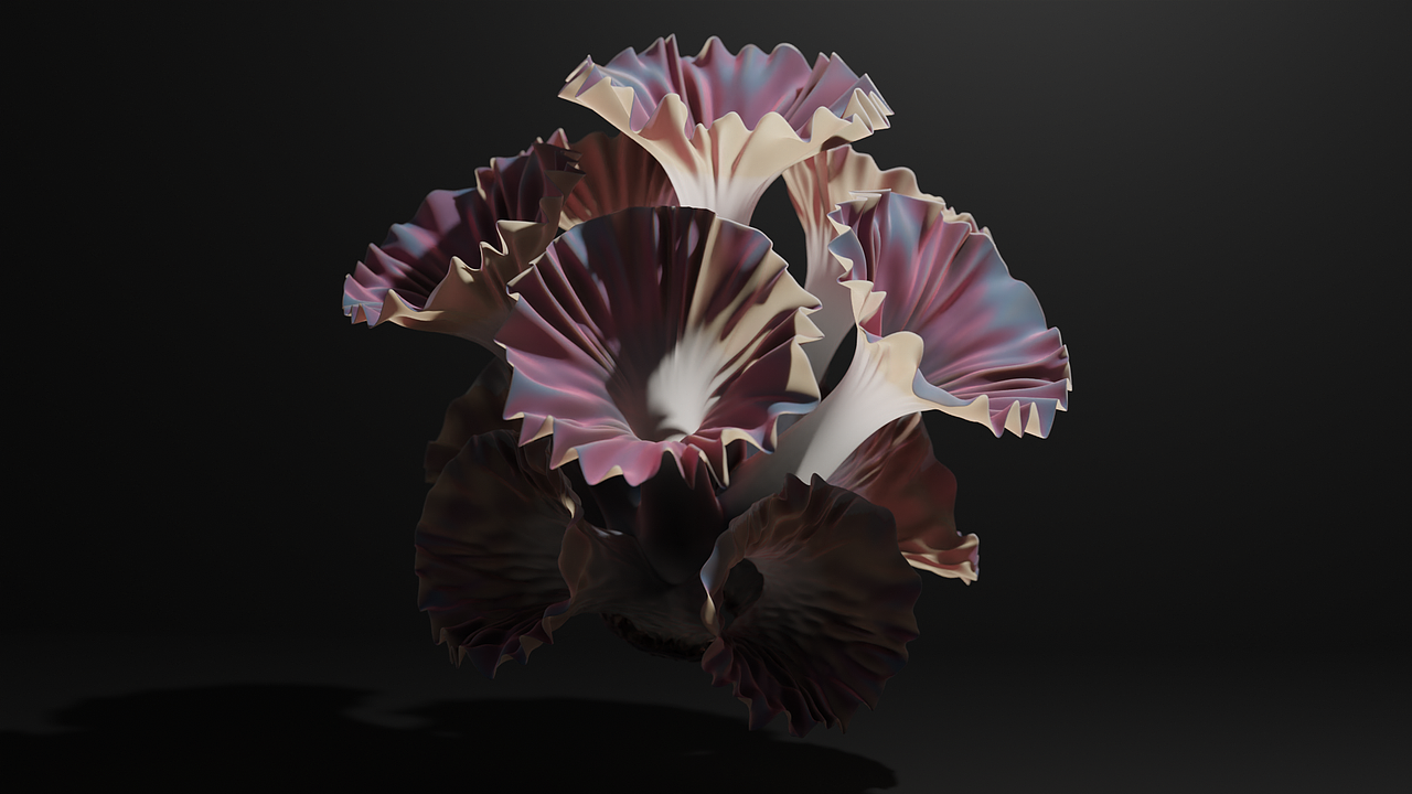 blender/一束不具名的花