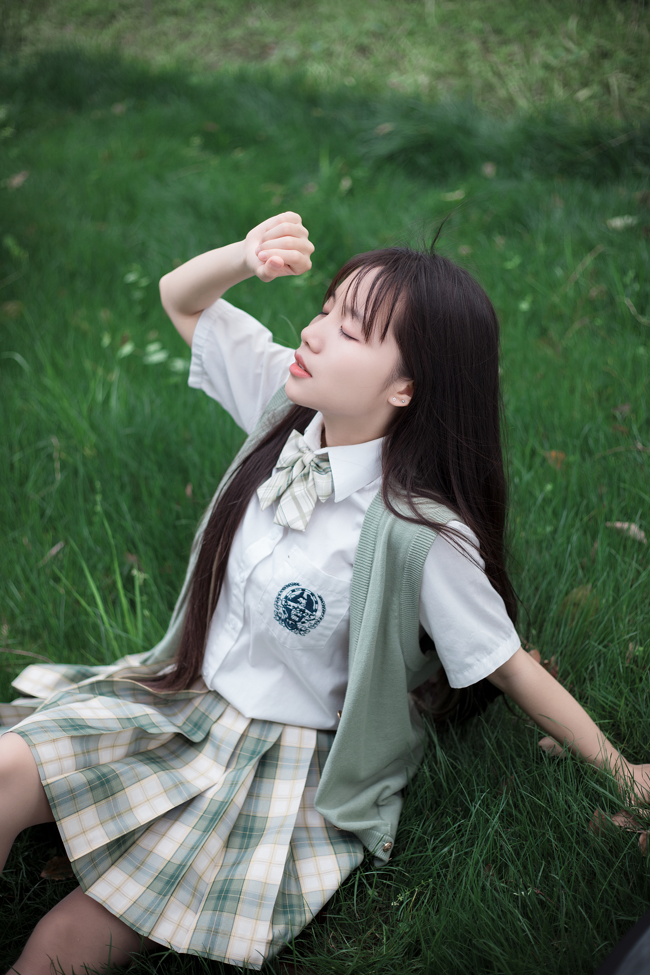 长沙烈士公园《JK小清新人像拍摄》（图ZMzM3MzA0MzMy） - 人像摄影 - 站酷设计师Evak_倩倩原创素材 - 站酷ZCOOL