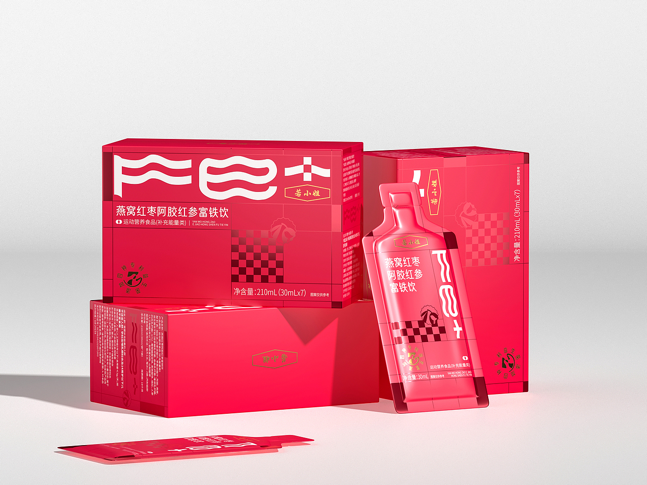 燕窝红枣阿胶红参富铁饮 Fe+（图ZMzY3NDI1MjU2） - 包装 - 站酷设计师lyyone原创素材 - 站酷ZCOOL
