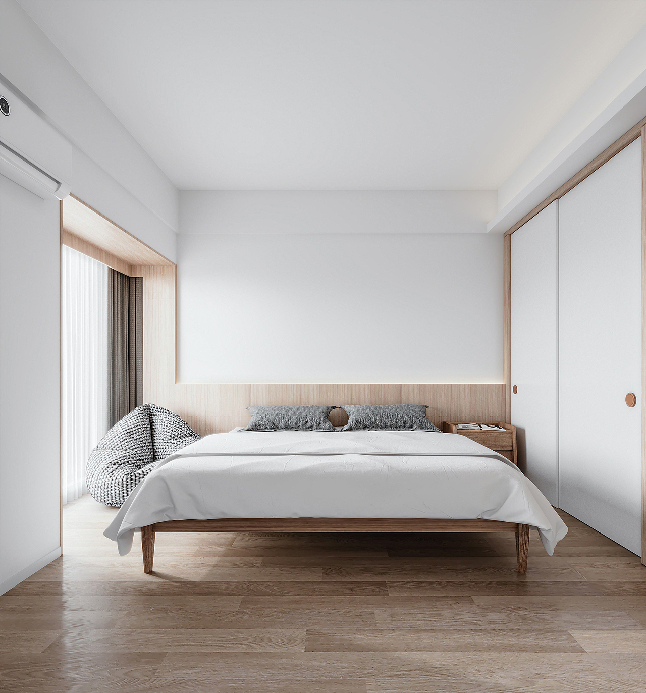 白色—奶油侘寂风