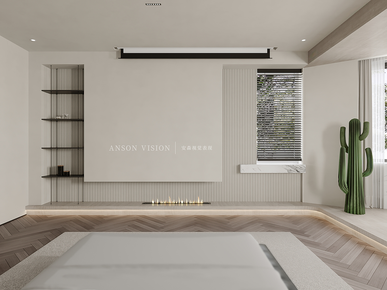 Anson︱简约舒适小套间（图ZMzIxMzk4NTU2） - 家装设计 - 站酷设计师Anson安森视觉原创素材 - 站酷ZCOOL