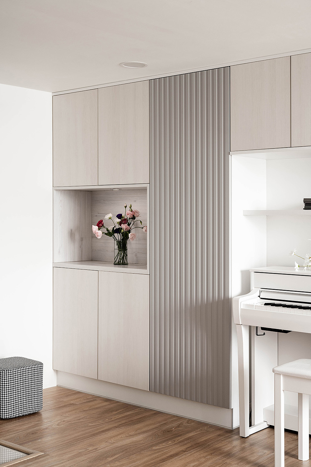 家装设计案例鉴赏—— 60㎡温柔简约独居少女小公寓