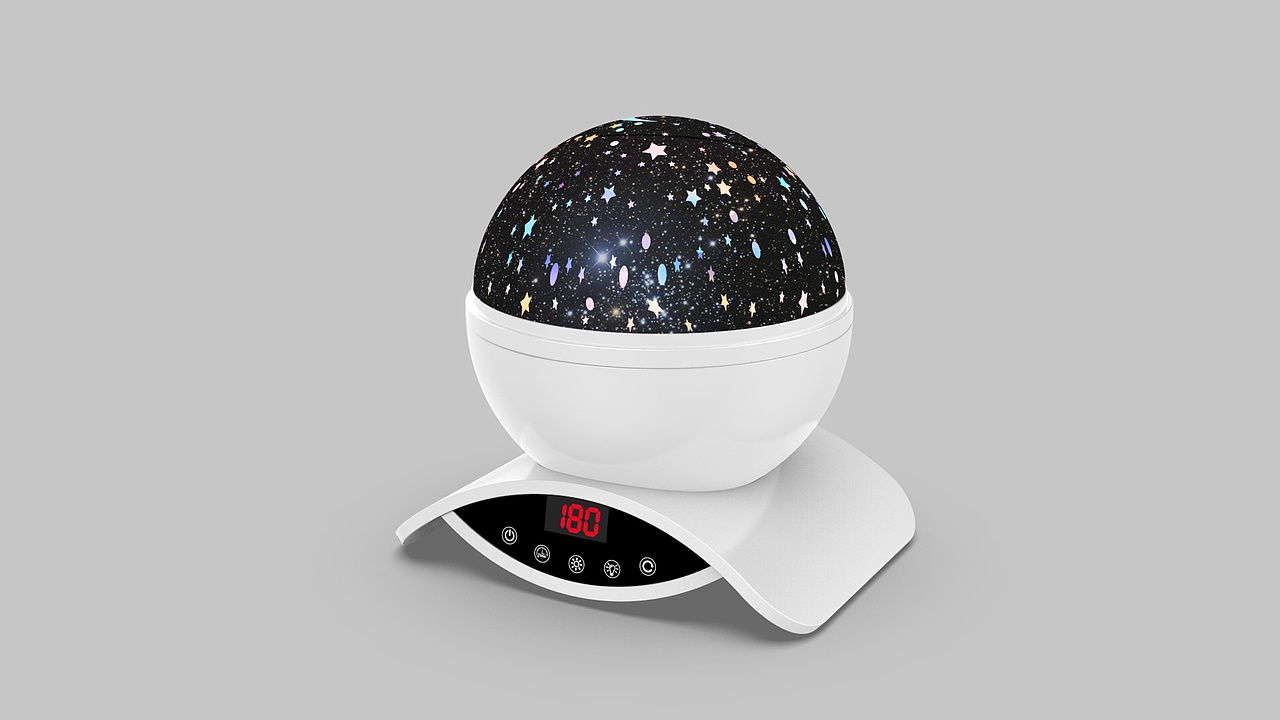星空投影灯丨儿童玩具设计