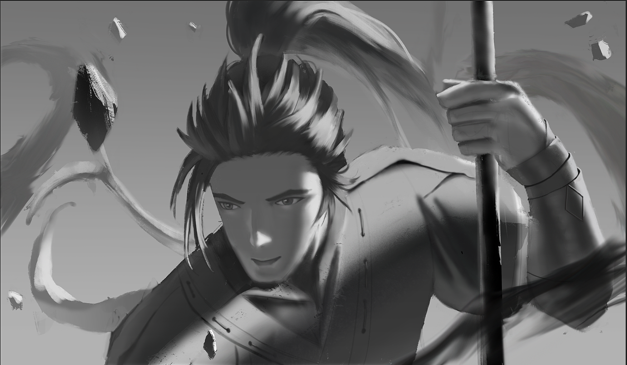 临摹叁乔居老师的画