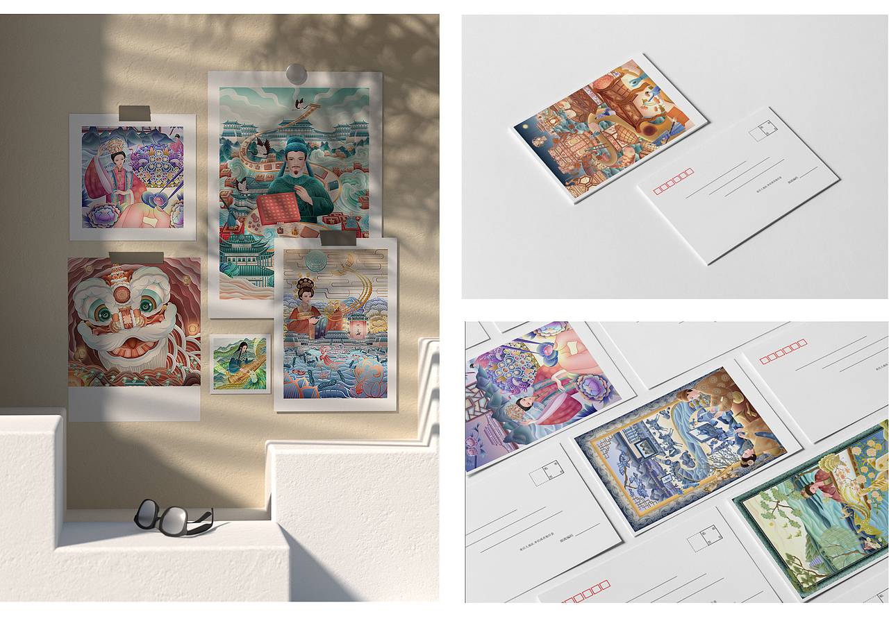 畢設(shè)《意繁傳》國風(fēng)系列插畫（圖ZMzI1OTkzMjI0） - 創(chuàng)作習(xí)作 - 站酷設(shè)計師華之至原創(chuàng)素材 - 站酷ZCOOL