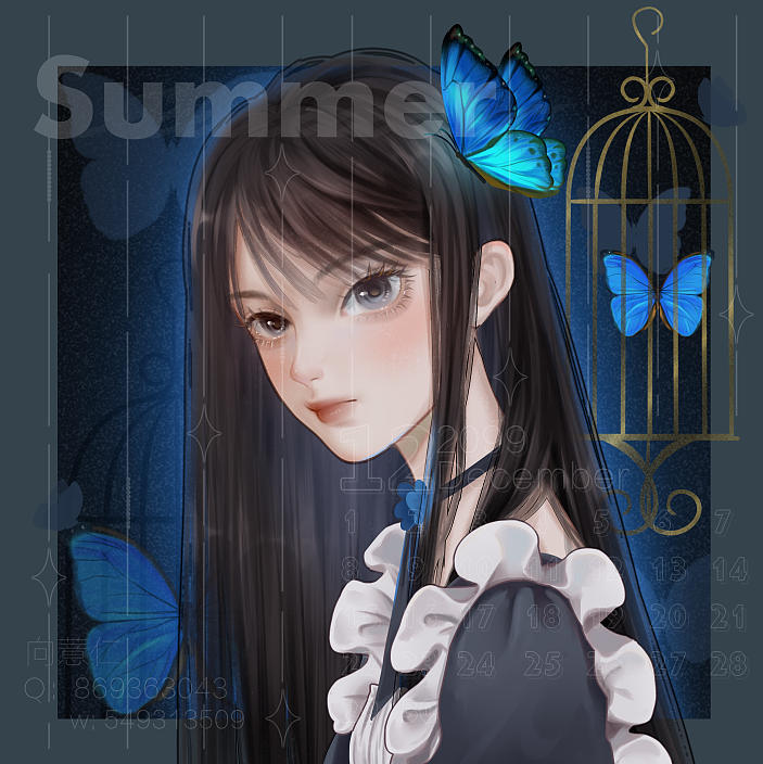 原创头像 厚涂 大头 绘制封面（图ZMzQwMzkwODY0） - 其他 - 站酷设计师向薏仁原创素材 - 站酷ZCOOL