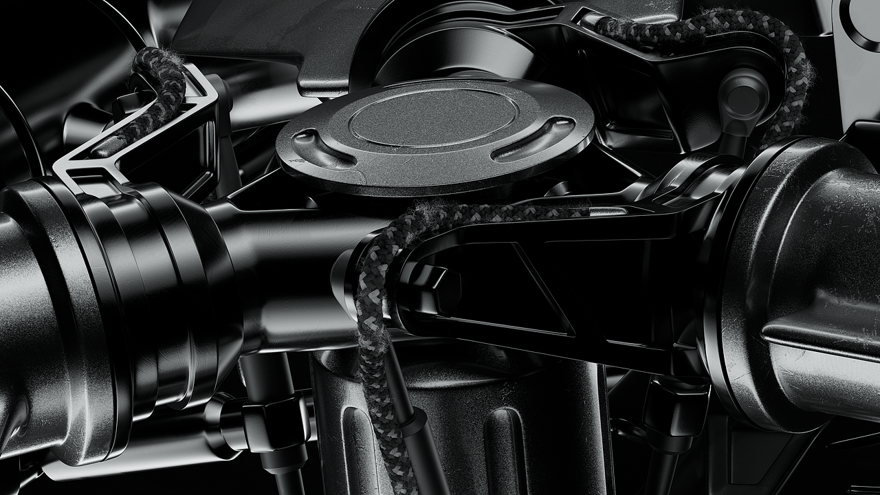 无人机的破损渲染