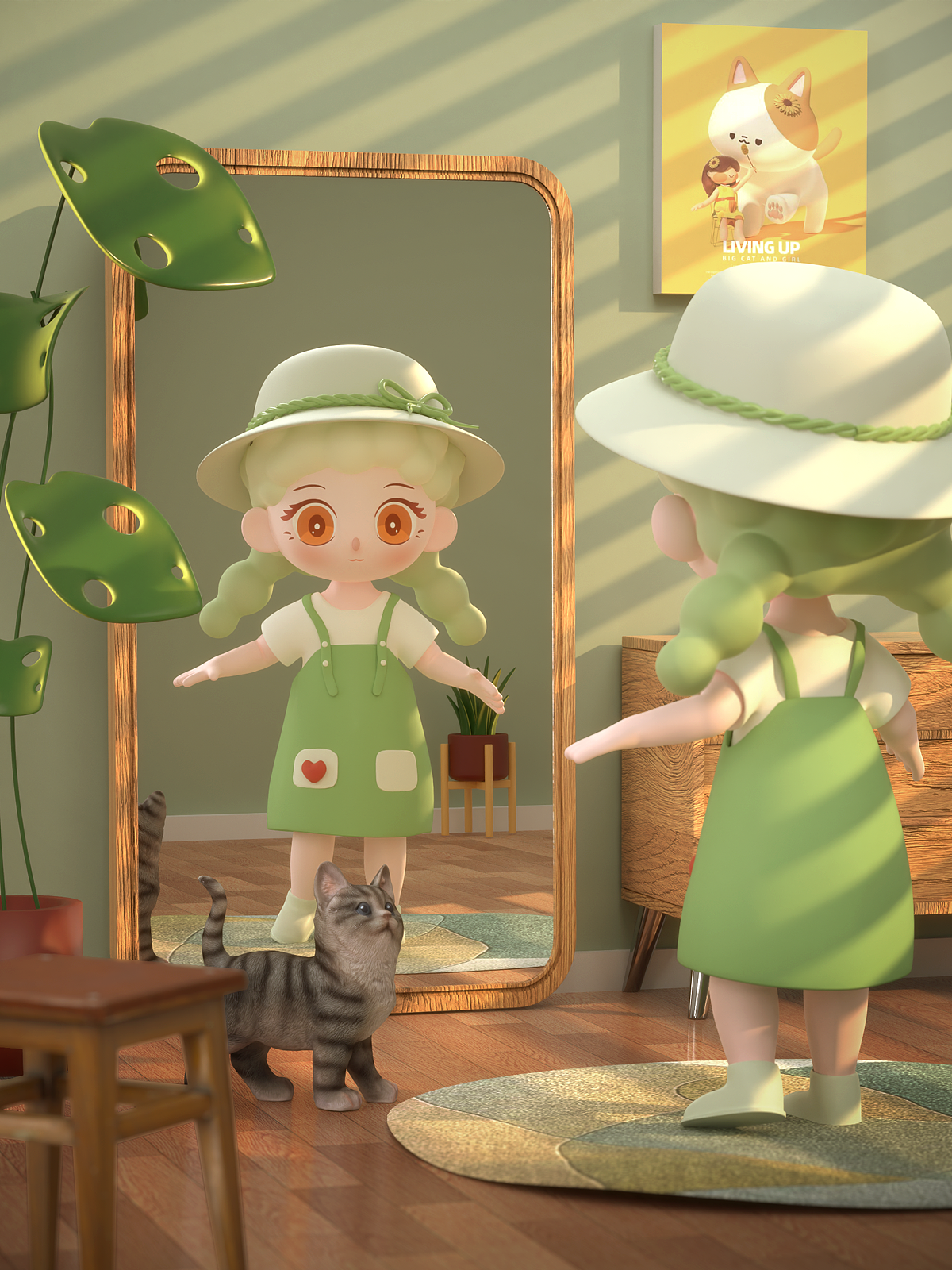 Blender IP建模练习（图ZMzE5MDQyNDMy） - 人物/生物 - 站酷设计师黄亮亮同学HLL原创素材 - 站酷ZCOOL