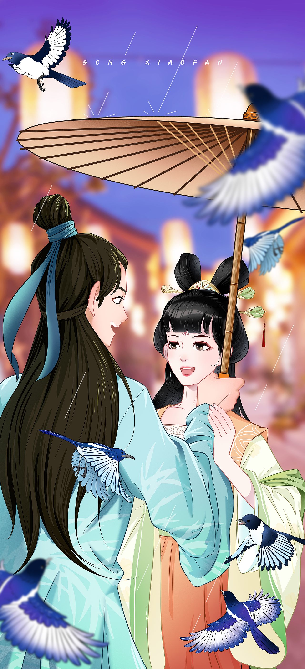 七夕的前世今生（图ZMzEzMzIyNzE2） - 创作习作 - 站酷设计师巩小凡原创素材 - 站酷ZCOOL