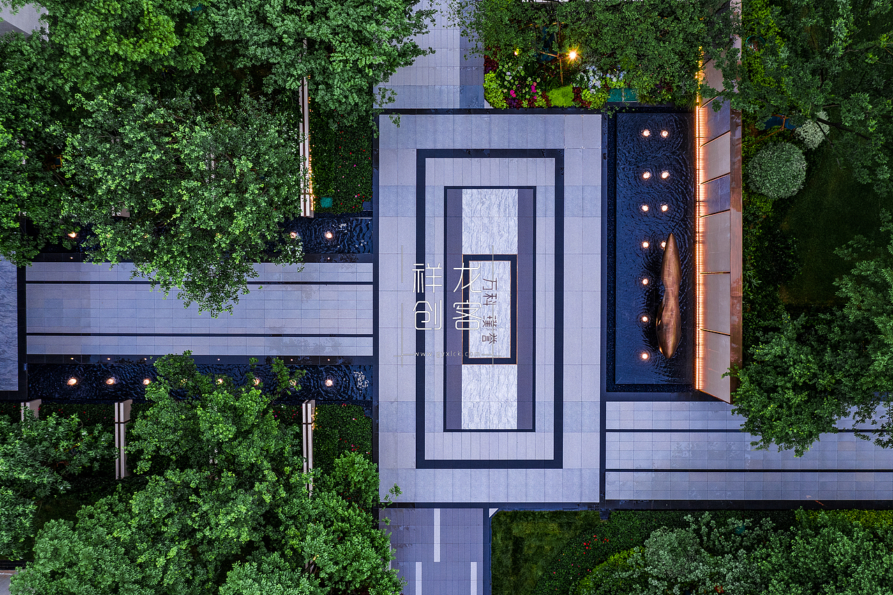 万科璞誉洋房交付园林建筑空间摄影(贵阳)