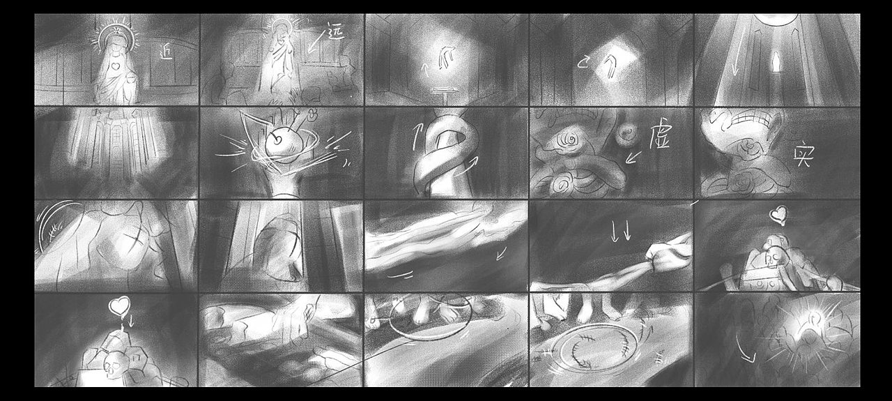 NIHIL—美剧影视片头概念设计（图ZMzU5NTI1MzE2） - 动画/影视 - 站酷设计师李金钊原创素材 - 站酷ZCOOL