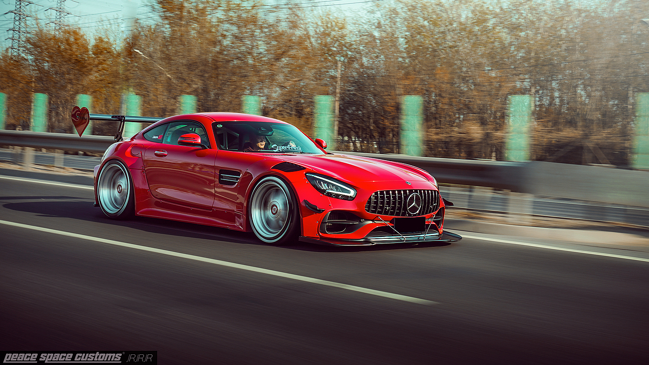 汽车摄影:M-B AMG GT