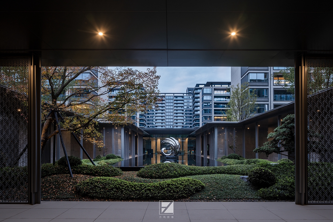 【上海方筑影像】--成都凤起籣庭住宅大区景观（图ZMzI0MTI3MzQ0） - 环境/建筑摄影 - 站酷设计师上海方筑影像原创素材 - 站酷ZCOOL