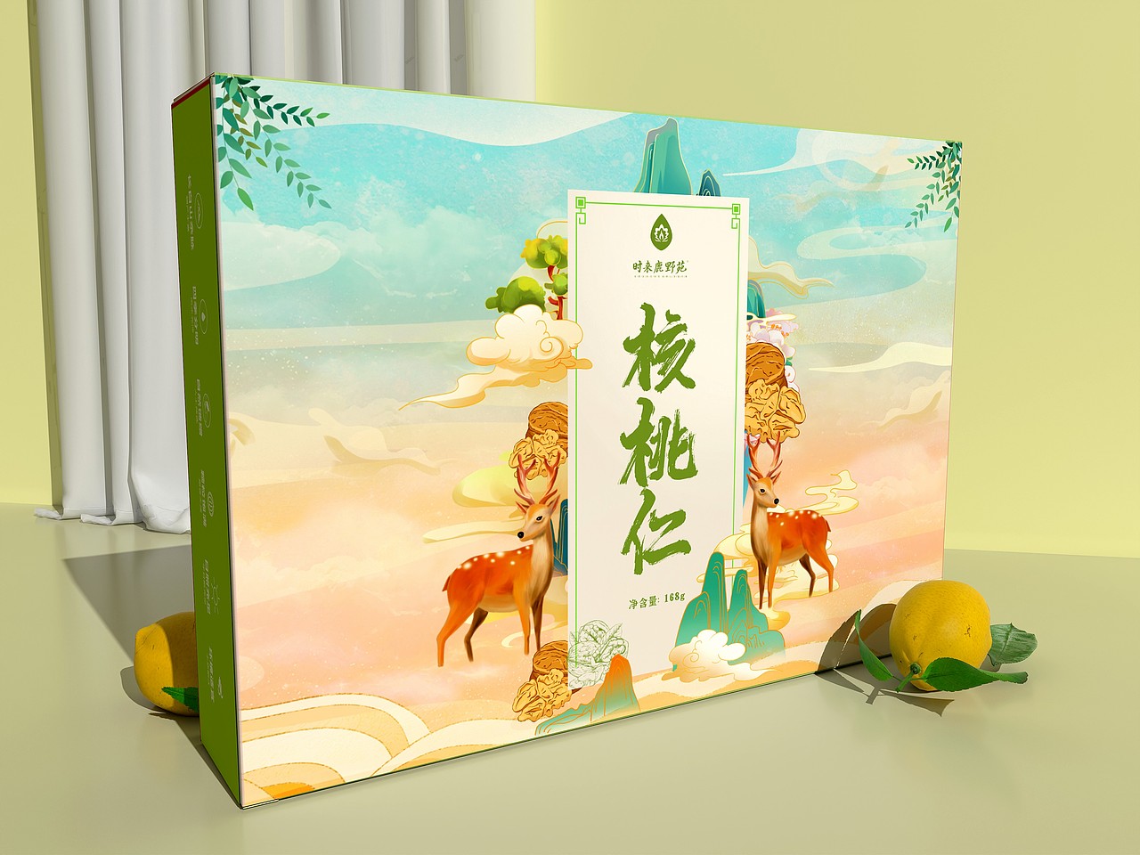 鹿野苑农产品包装设计（图ZMzI2ODIzMzg4） - 包装 - 站酷设计师zqichao原创素材 - 站酷ZCOOL