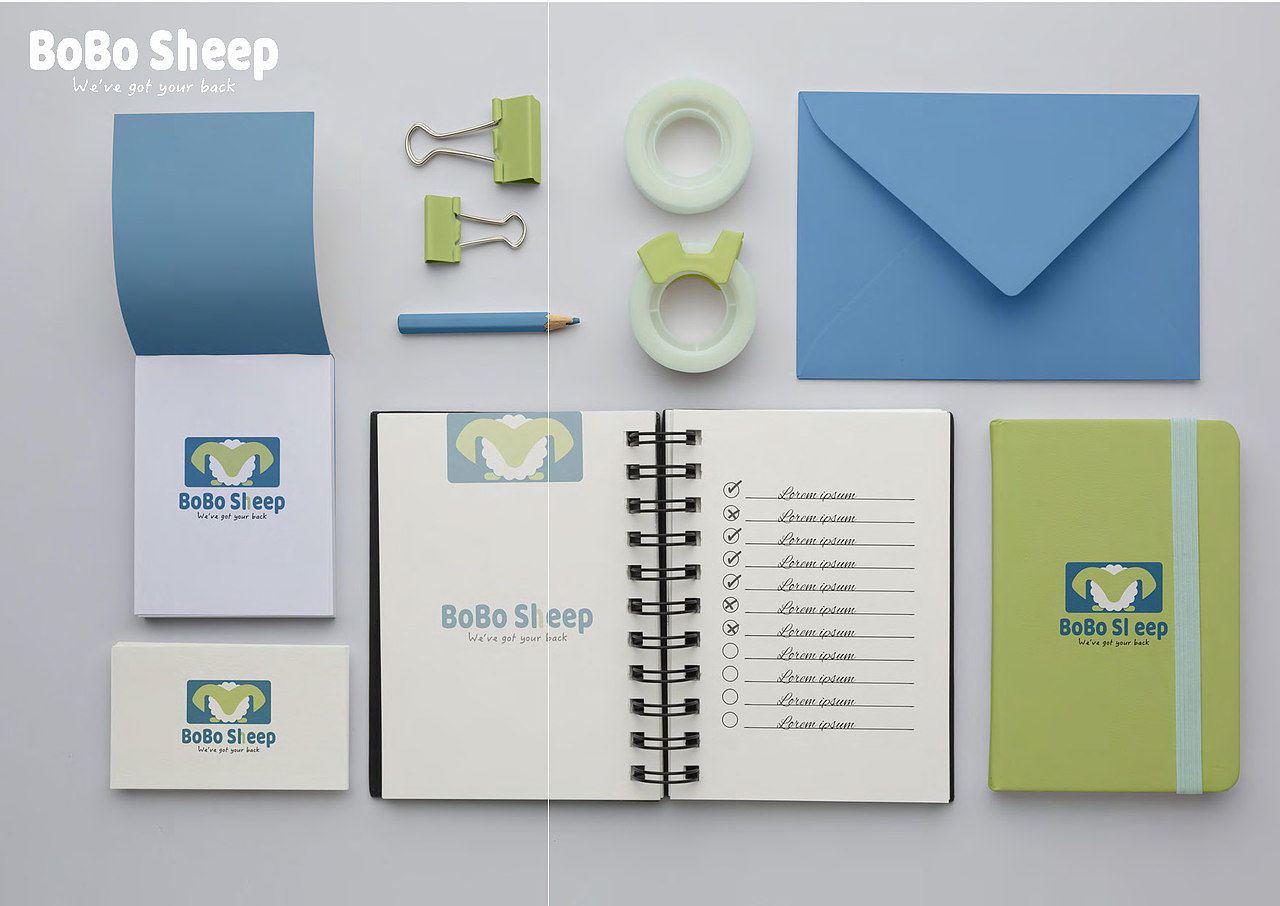 《BoBo Sheep》logo设计