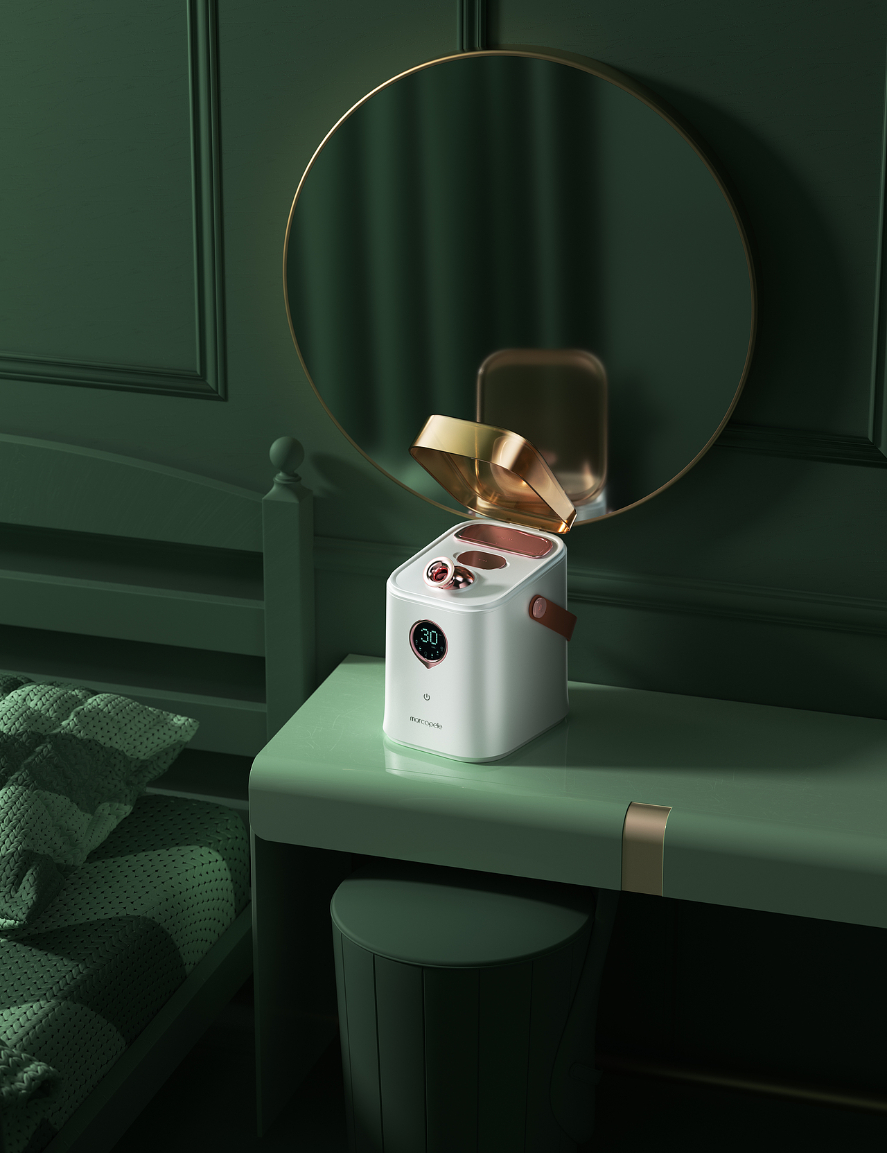 家用美容仪蒸脸器渲染（图ZMzEyNjY5MjA0） - 产品 - 站酷设计师Alex丶阿良原创素材 - 站酷ZCOOL