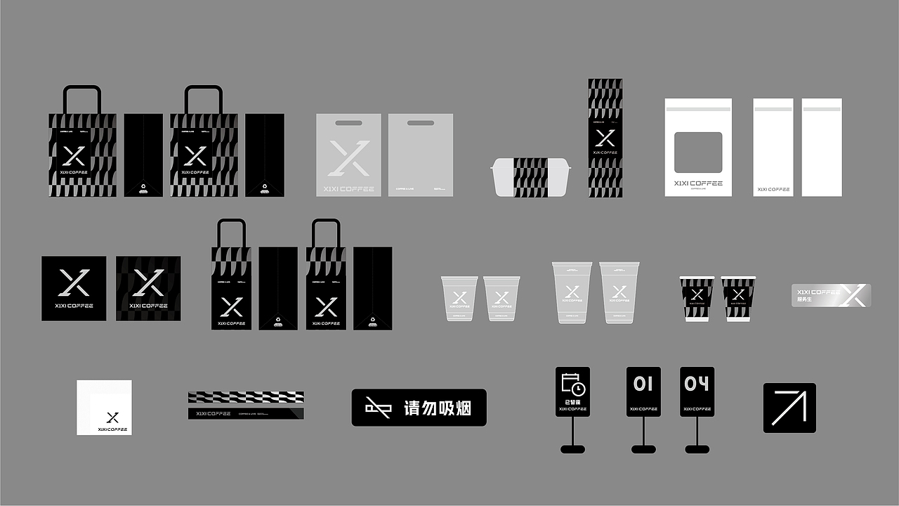 X1XL COFFEE 咖啡饮品餐饮品牌logo设计（图ZMzUwMTk0NTQ4） - Logo - 站酷设计师PackyChen原创素材 - 站酷ZCOOL