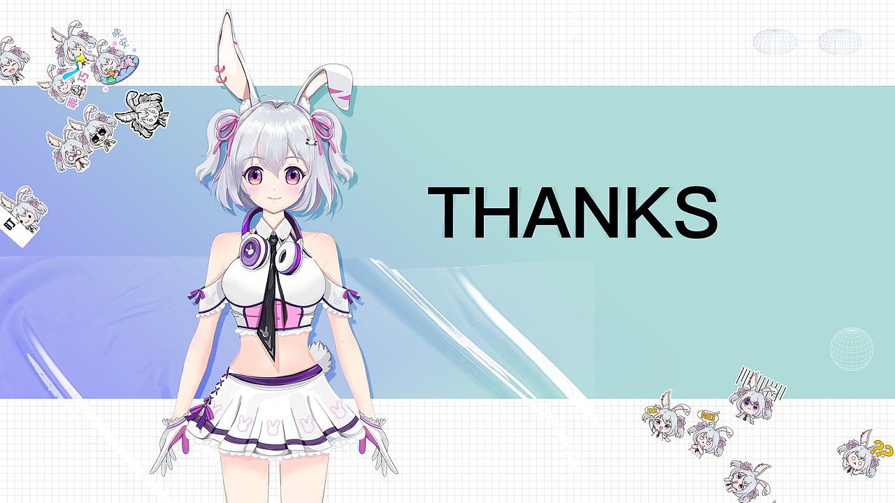 二次元虚拟形象 “小又”主播2.0