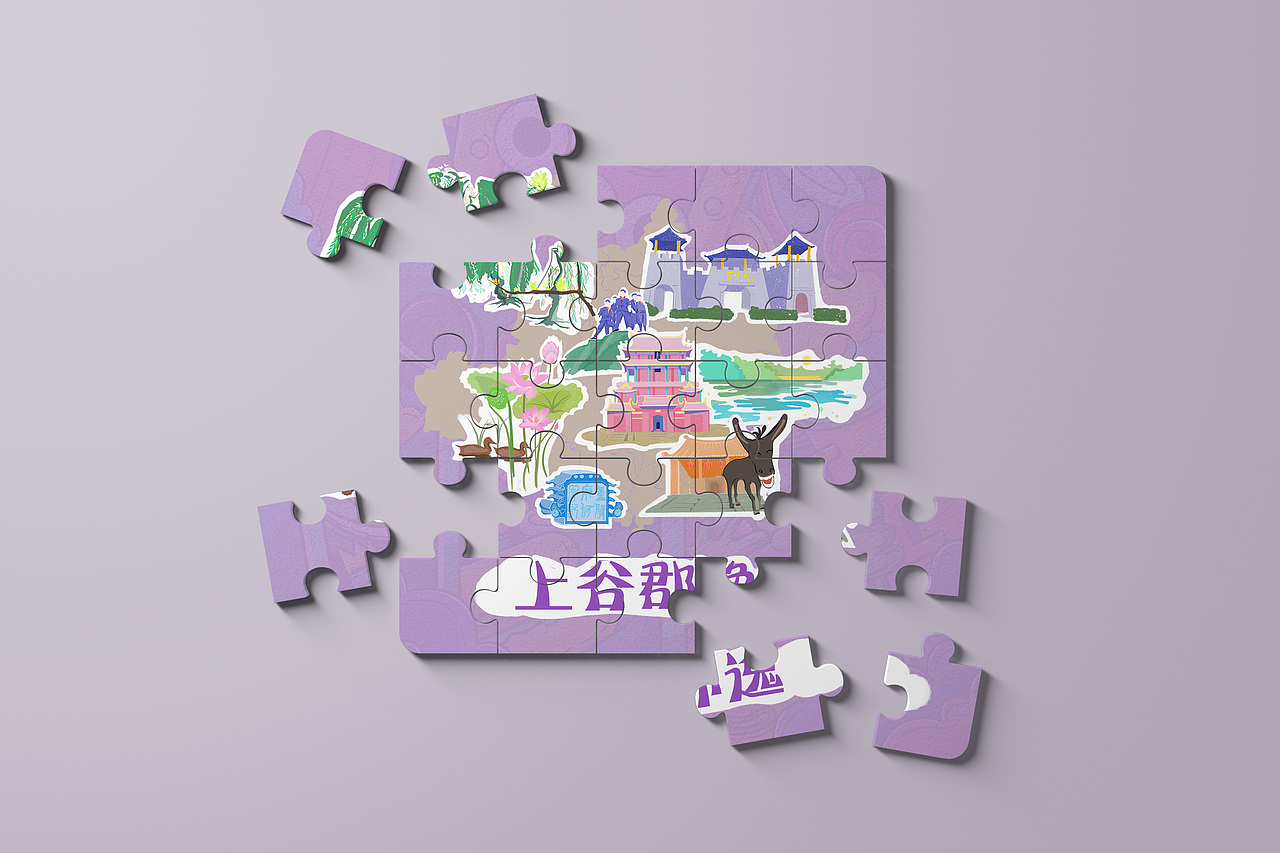 来自古老城市保定的文创设计-上古八大观