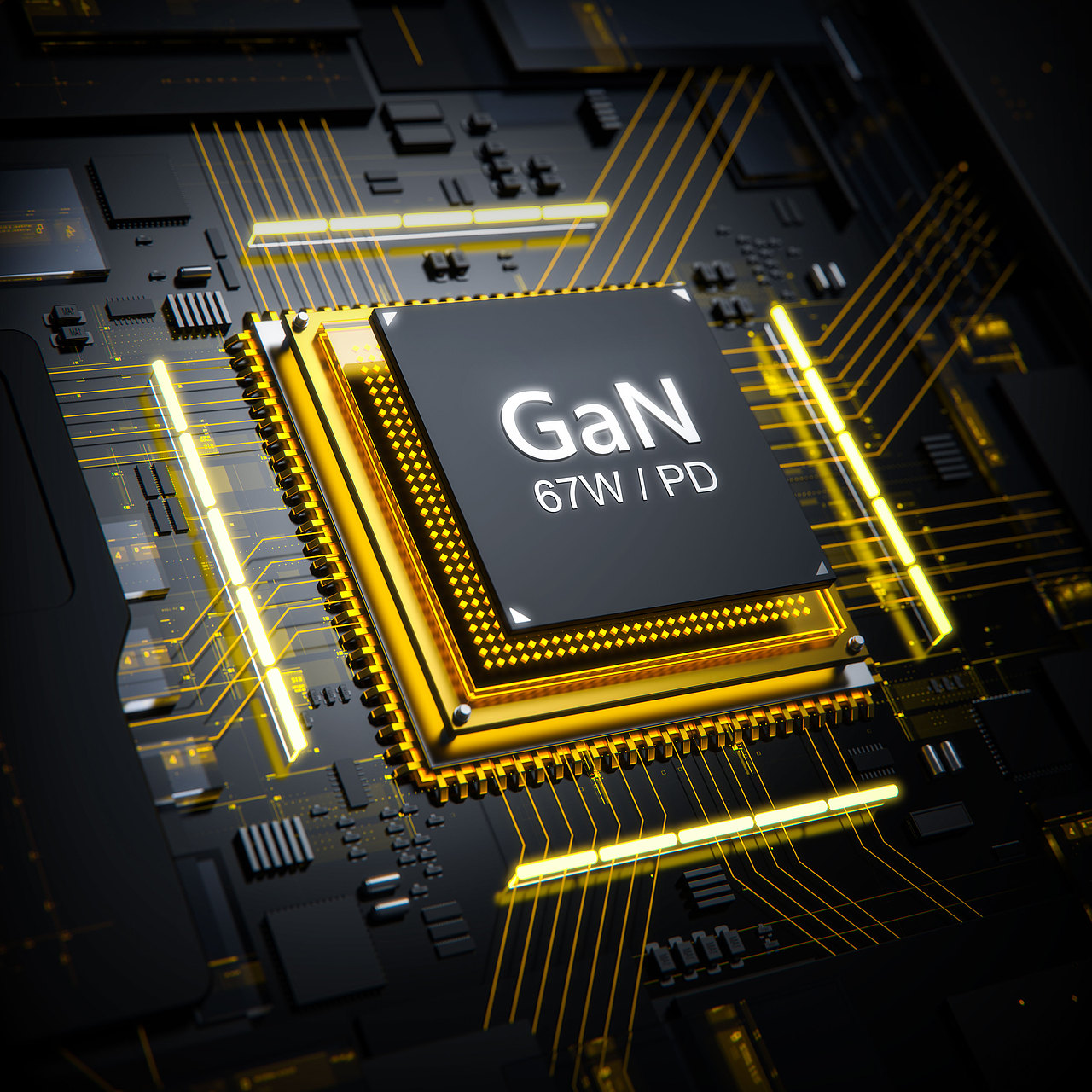 工作渲染节选 — Hub Docking 充电器