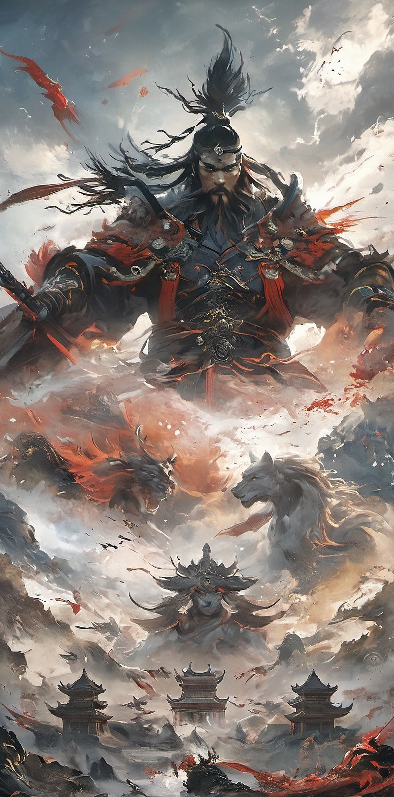 國風(fēng)將軍（圖ZMzY3OTE3NzI4） - 創(chuàng)作習(xí)作 - 站酷設(shè)計(jì)師Z180460994原創(chuàng)素材 - 站酷ZCOOL
